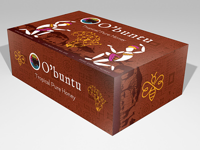 Packaging Design concept for 'O'buntu' vehicle wrap