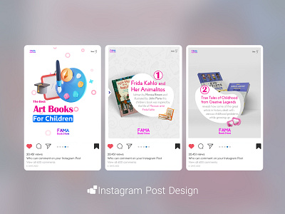Book Store Instagram Post Design amirhosein amirhosein taherimoghadam branding design designer graphic design illustration instagram post design logo ui vector