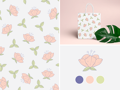 Flower Pattern / Free Vector