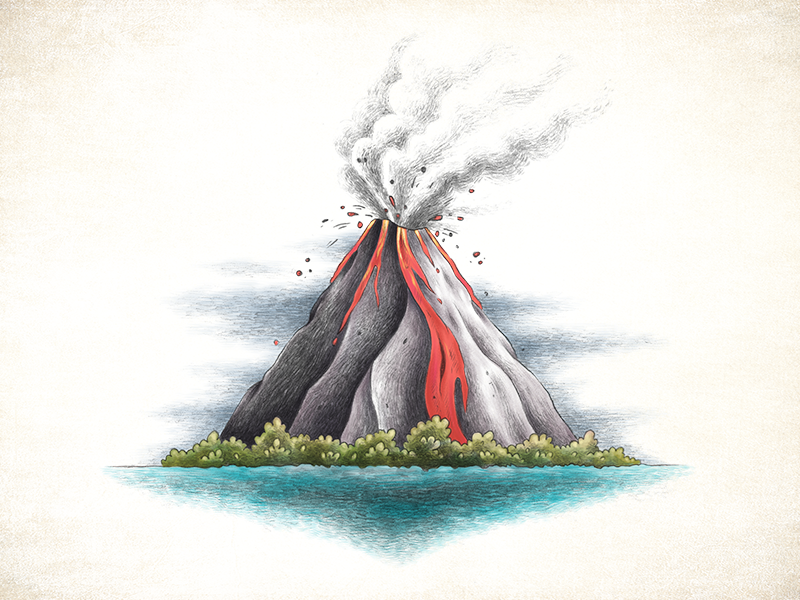 Al Art#11 - Erupting Volcano 🌋 - AI Art - Collection | OpenSea