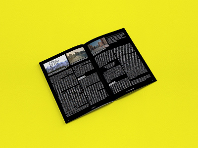 Kosovo 2.0 - Editorial Design black design editorial layout magazine minimal mockup print yellow