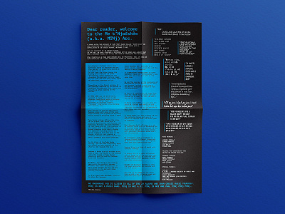 Me t'Njofshem - Poster album flyer layout music poster print typography