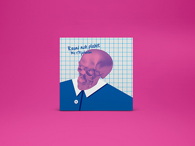MTNJ - Album Art Cover album art cover illustration music pink school skull
