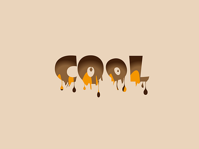 Melted Chocolate Text animation branding design icon illustration lettering logo photoshop typography vector