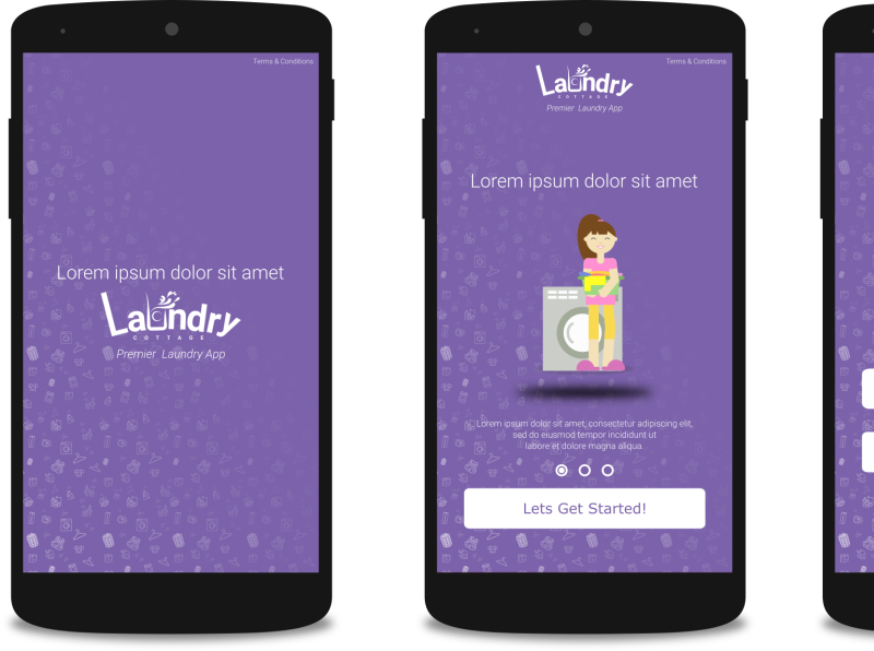 Laundry Booking App by Agrello Technology Pvt Ltd on Dribbble