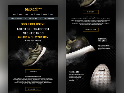 Adidas Ultraboost Emailer adidas adidas ultraboost camo cargo email email blast green night shoe training