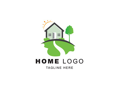Home logo design template