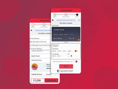 Dribbble Shot HD   2Credit card checkout