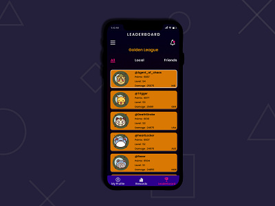 Leaderboard dailyui interaction design leaderboard ui uidesign user interface design