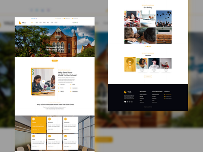 Educational Institution Website