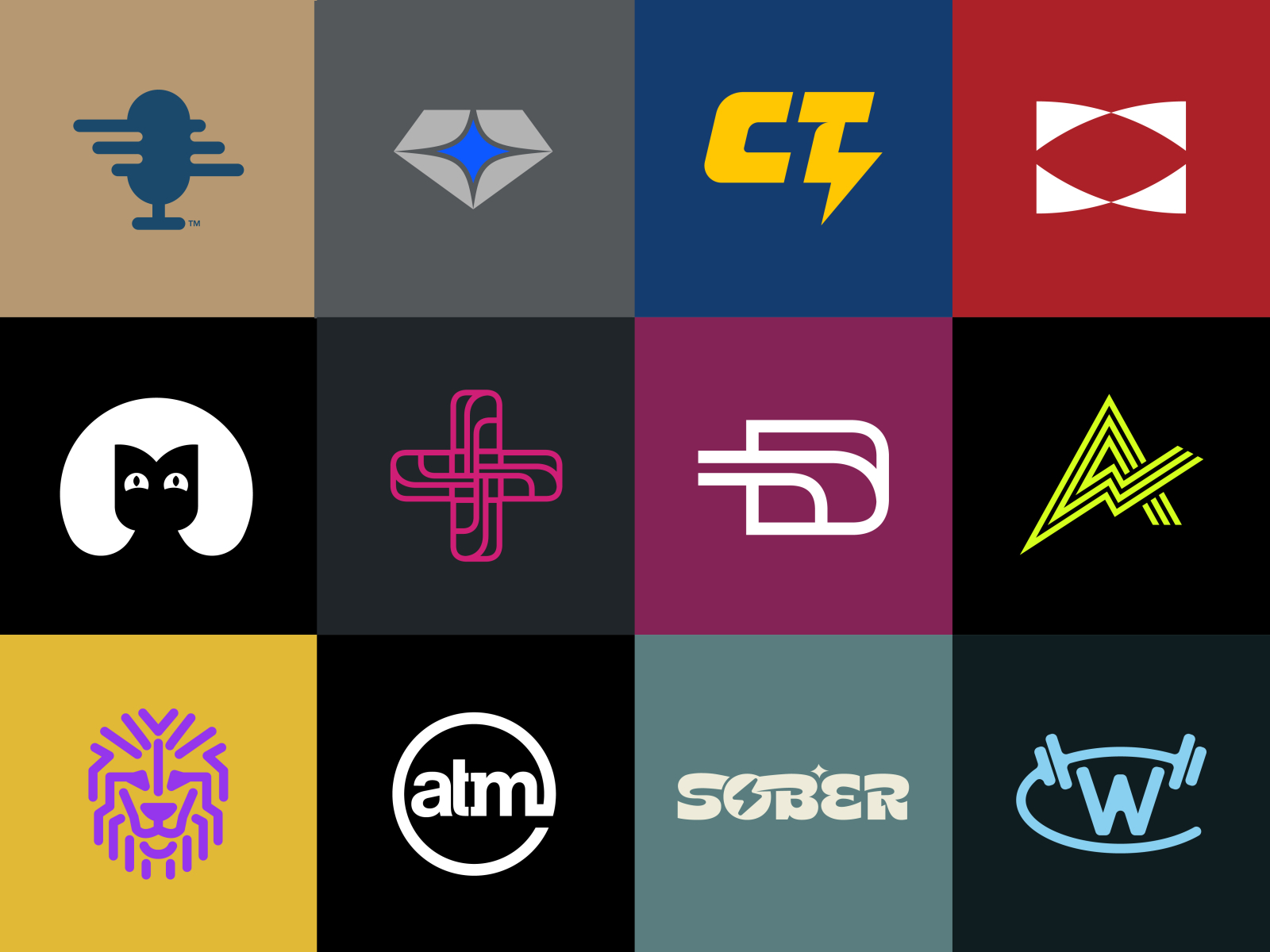 Logos and Marks Made in 2022 by Israr Khan on Dribbble