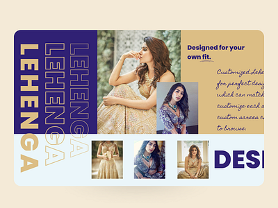 Lehenga Website Header ❤ header landingpage landingpageconcept landingpageui ui uiux uiuxdesign web webapp webdesign website websitedesign webui