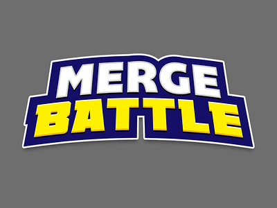 Merge Battle I Logo design