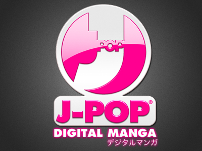 J-Pop Manga logo design design icon j pop logo manga