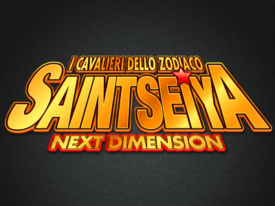 Saint Seiya Next Dimension design gold italy j pop logo manga next dimension saint seiya