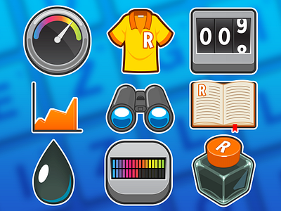 Ruzzle Tournaments Icons