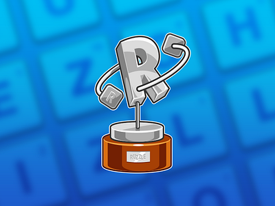 Ruzzle: Silver Trophy game icon ruzzle silver trophy