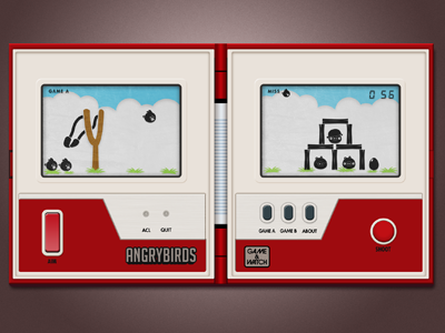 Angry Birds: Game & Watch main angry birds game watch retro video game