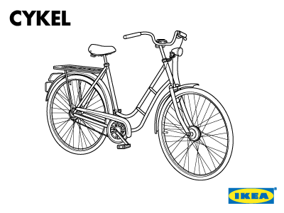 IKEA: Bicycle bicycle ikea illustration instruction vehicle