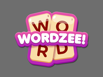 Wordzee! mobile game logo logodesign mobile game word