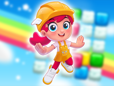 Puzzle Game Character