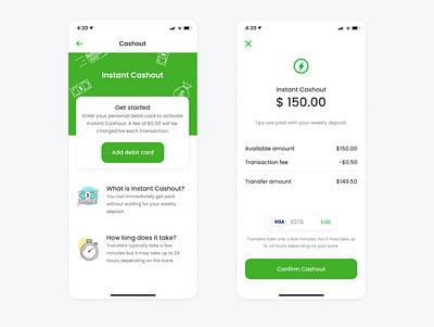 Finance Mobile App app mobile app ui uidesign