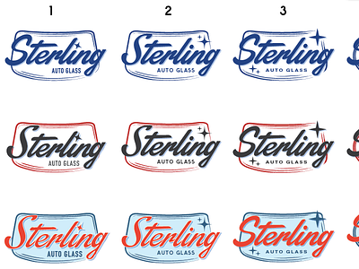 Sterling - Branding - Round 2 branding identity illustrator logo