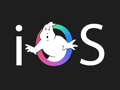 iOS x Ghostbusters ghostbusters ios logo