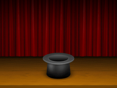 Twitterbird Magic Show On The Air animation gif twitter