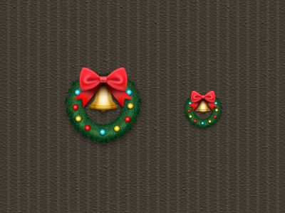 Christmas Wreath apps avatar happy days icon iphone