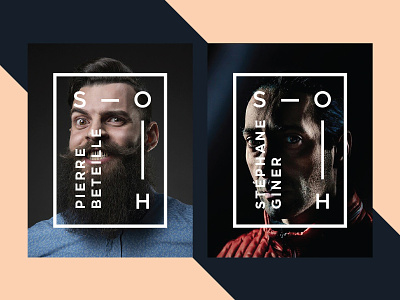 Studio Oh - Players branding photography poster