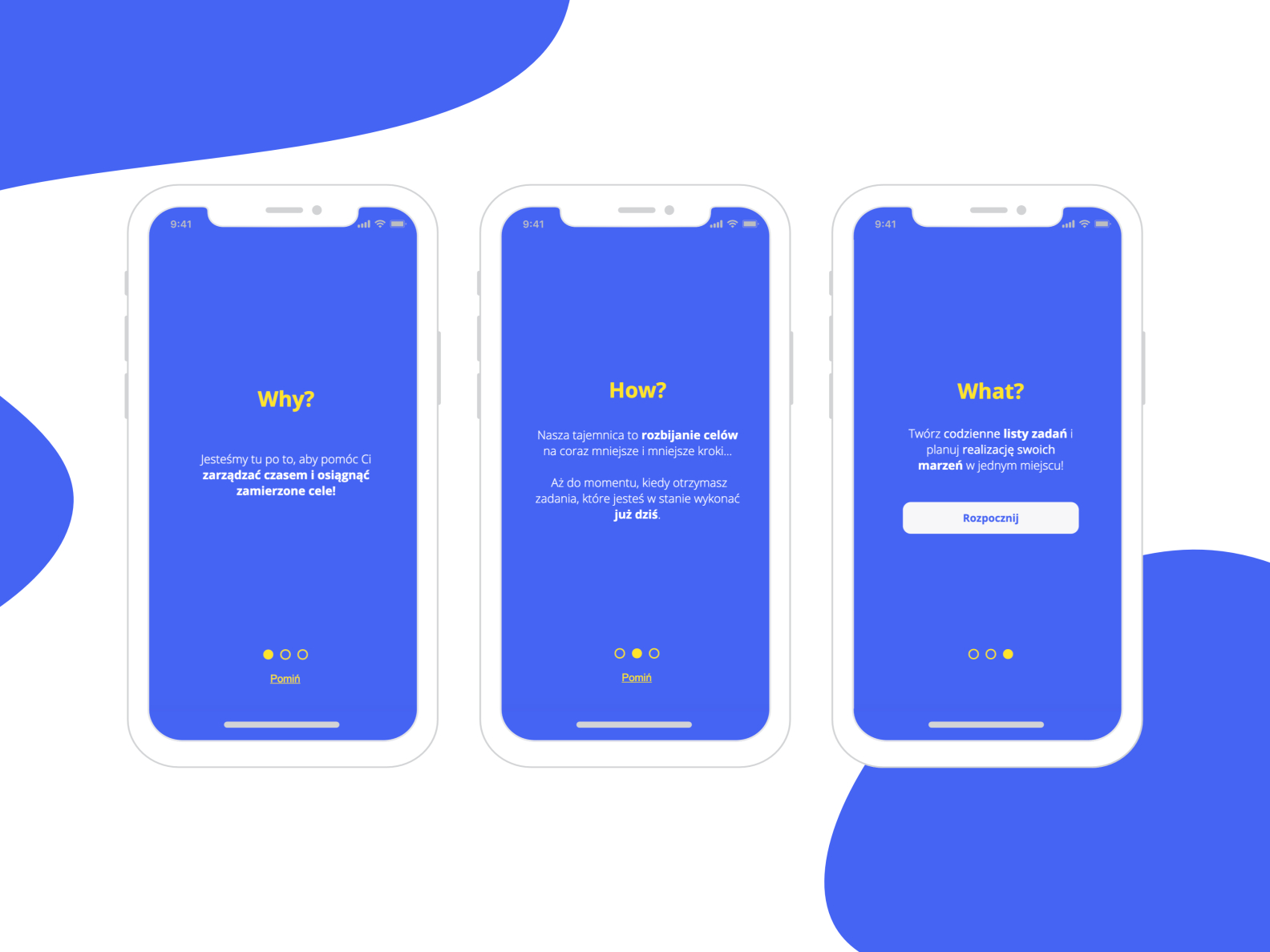 All Set App / onboarding by Edyta Markiewicz on Dribbble