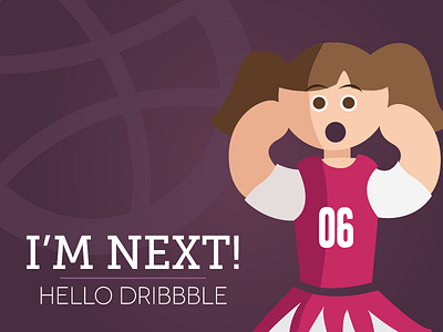 It's my turn! Hello Dribbble