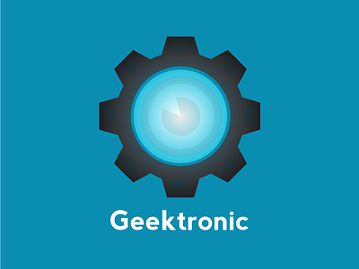 Geektronic graphic it logo tech technology