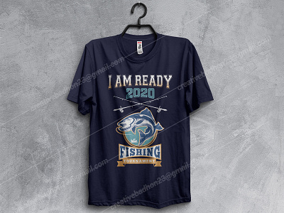 Fishing T-Shirt Design 2020 branding customtshirt fish fisning graphicdesign pod portfolio t shirt trendy t shirt design tshirt tshirtdesign tshirts typography