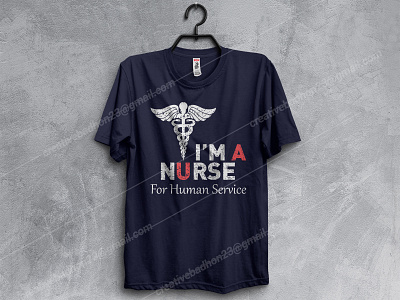 i m a nurse for human service t shirt design 2020 branding customtshirt graphicdesign t shirt t shirt cover trendy t shirt design tshirt tshirtdesign tshirts