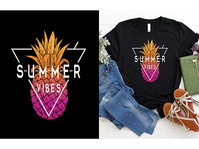 summer vibes typography t shirt design 2020 branding customtshirt graphicdesign trendy t shirt design tshirtdesign tshirts typography