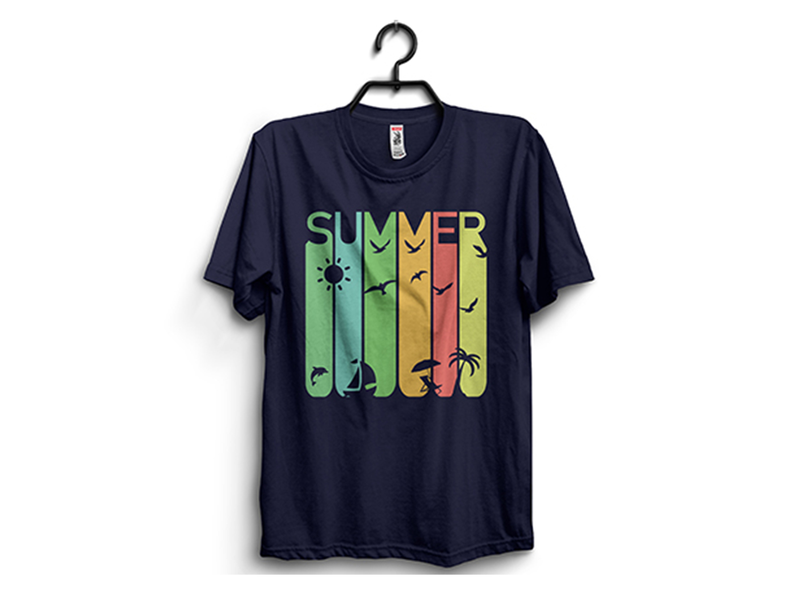 summer typography t shirt design by Md Badhon on Dribbble