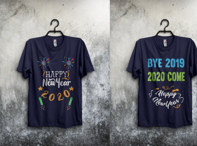 Happy New Year T Shirt 2020 branding custom graphicdesign happy new year illustration merry christmas merrychristmas need tshirt t shirt t shirt design trendy t shirt design tshirt tshirt design tshirtdesign typography