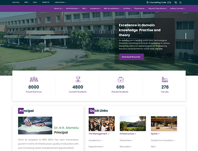 Education website app branding dashboad design ui ux web