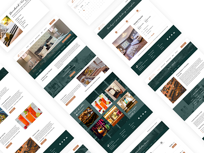 Upscale quarters - Website for a midsize hotel hotel web design website