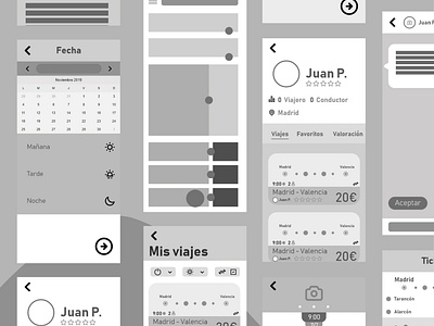 Wireframe new app // coming soon