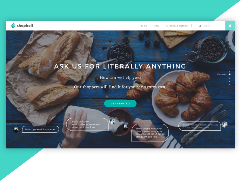 Daily UI #003 Landing Page Hero website web ui bar search page landing dailyui daily 003