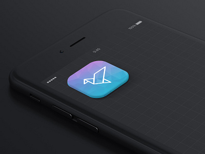 Daily UI #005 App Icon app appicon daily dailyui design geometric icon ios mobile