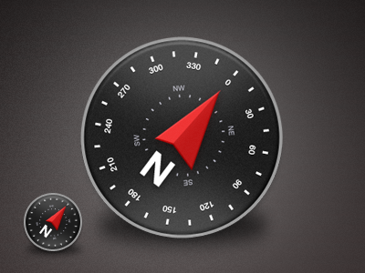 Compass Android Icon android compass icon mobile