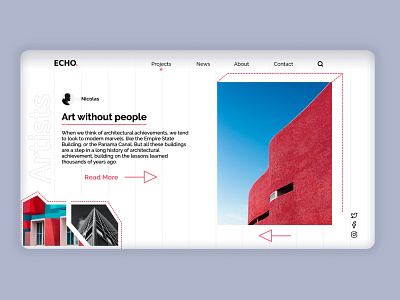 Architecture Website Concept