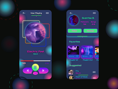 Music player app