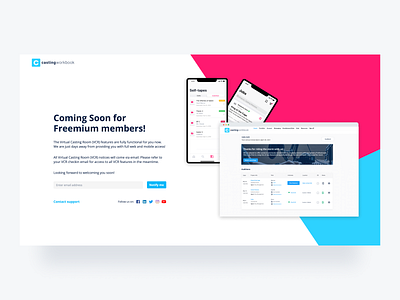 Responsive Landing Page Build