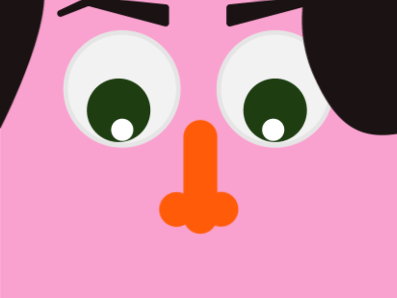 Nose Picking by indayselles on Dribbble