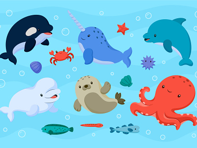 cute real sea animals